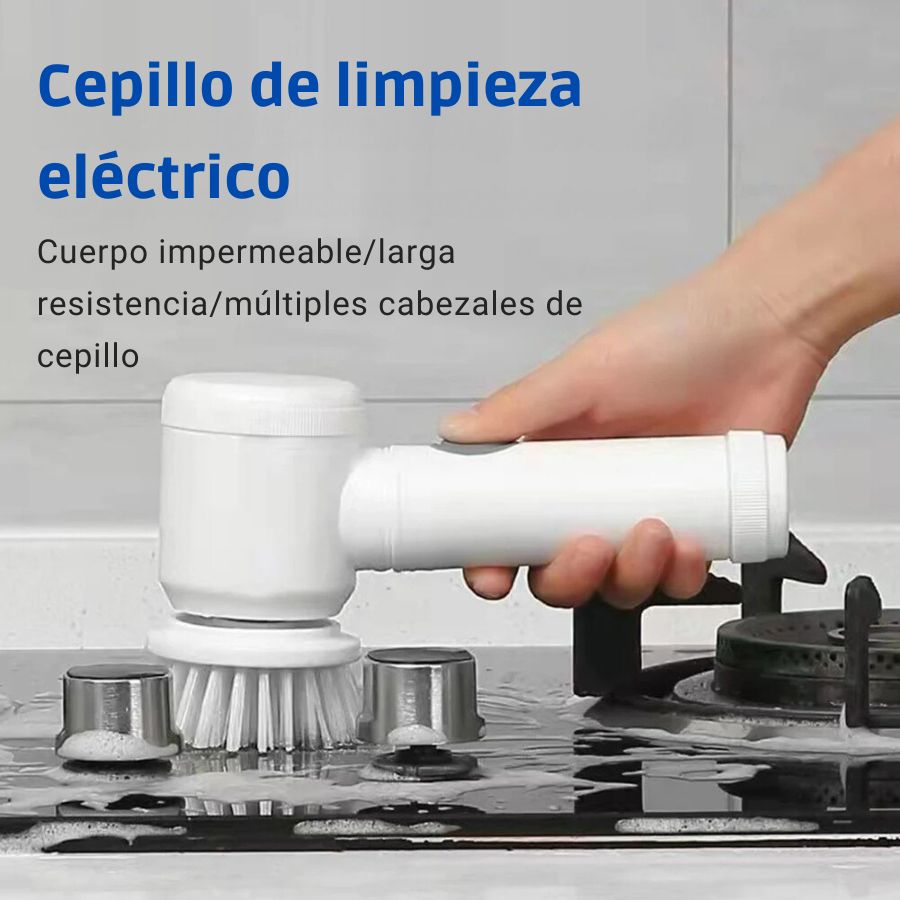 Cepillo eléctrico de limpieza 5 en 1