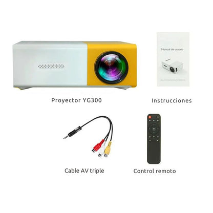 Proyector Portátil LED Mini YG300